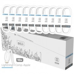 pack 10 cables lightning...